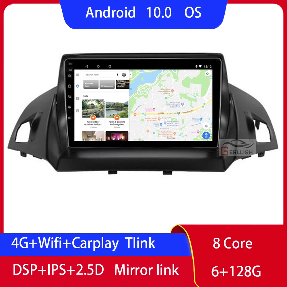 Автомагнитола для Ford Kuga 2 Escape 3 2012-2019 Android Wi-Fi Granta 1 Din | Автомобили и мотоциклы