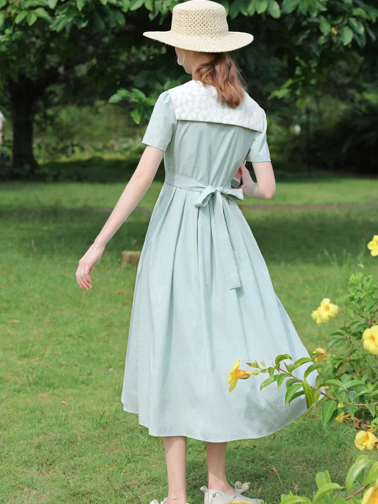Женское длинное Хлопковое платье в Корейском стиле элегантное облегающее