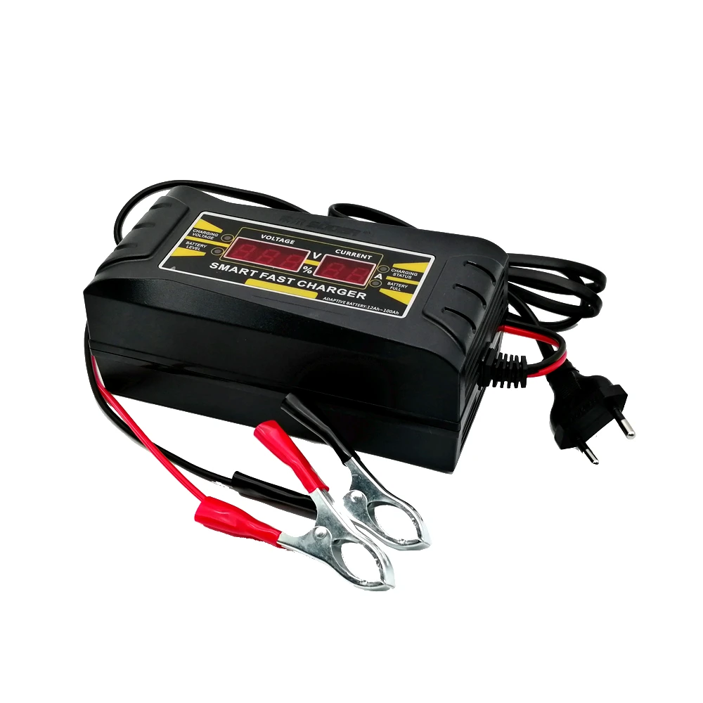 Полностью автоматическое автомобильное зарядное устройство с вилкой