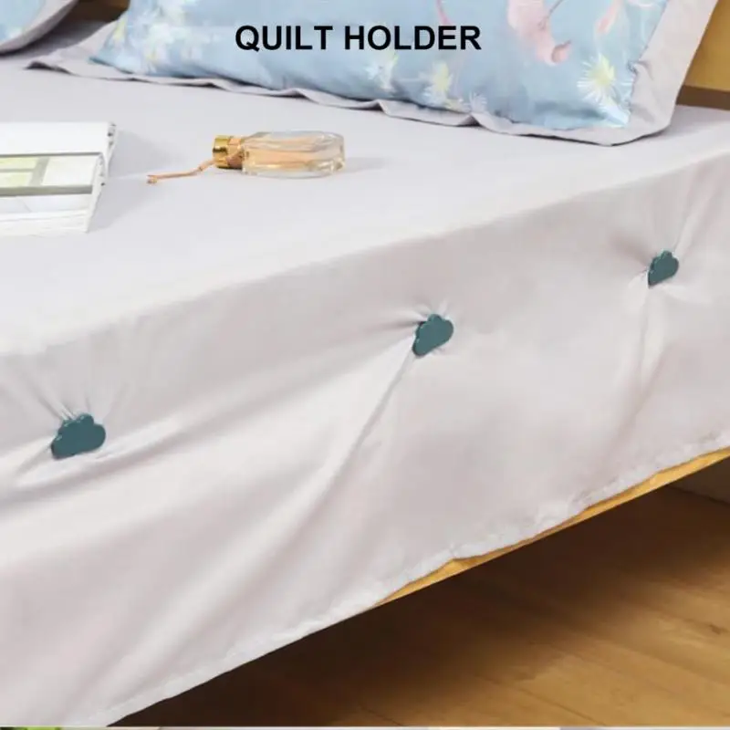 

4pcs BedSheet Clips Plastic Slip-Resistant Clamp Quilt Bed Cover Grippers Fasteners Mattress Holder Fastener For Sheets Home