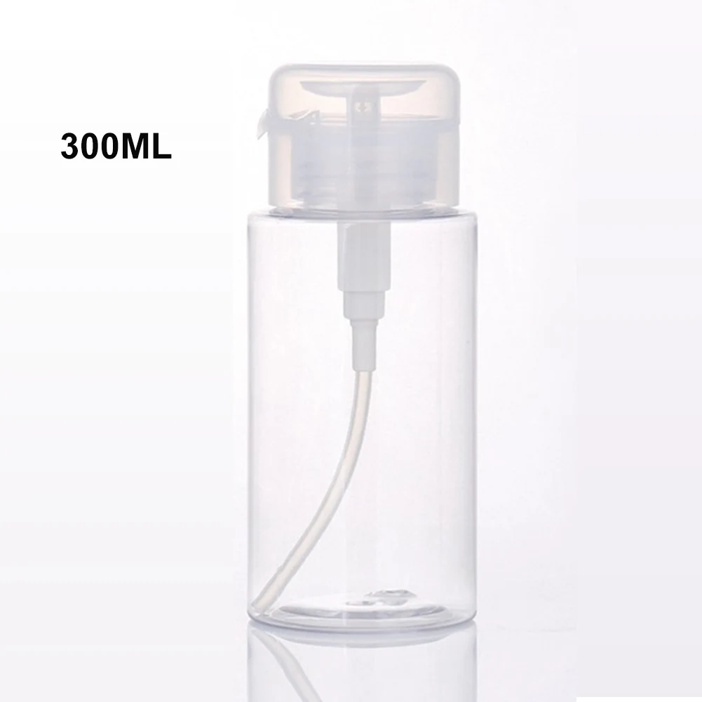 10 шт. 160/300 мл Переносные прозрачные флаконы-дозаторы для средств для снятия макияжа на водной основе, заполняемые водой.