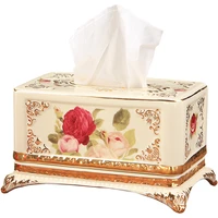 ceramic tissue box removable organizer paper rack for livingroom bathroom useful waterproof housewear furnishings wedding gift