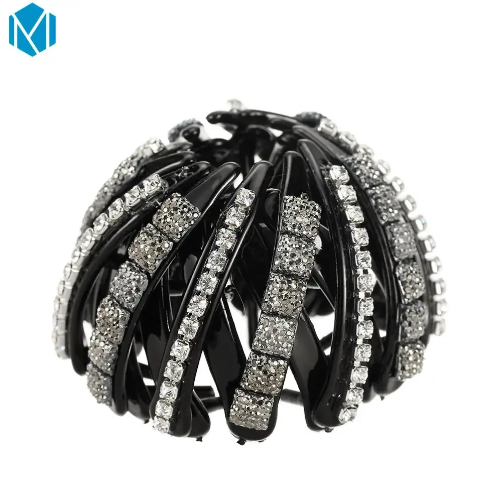 Style 9-C M MISM жемчужные стразы, цветные бутоны для волос, заколки для волос, заколки для волос, аксессуары и клипсы для волос для женщин и девушек, ободок - Цвет: Style 9-C