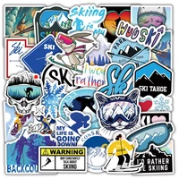 1050pcs winter skiing snow mountain graffiti stickers for luggage laptop skateboard snowboard refrigerator ski decal sticker