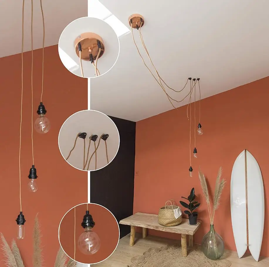 

europe led iron led stone chandelier kitchen dining bar luminaire living room lights industrial lamp dining rooom livingroom