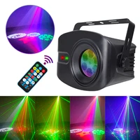 led laser disco light party lamp fog machine radiation dj controller projecter led music stage home decoration gift rgb strobe