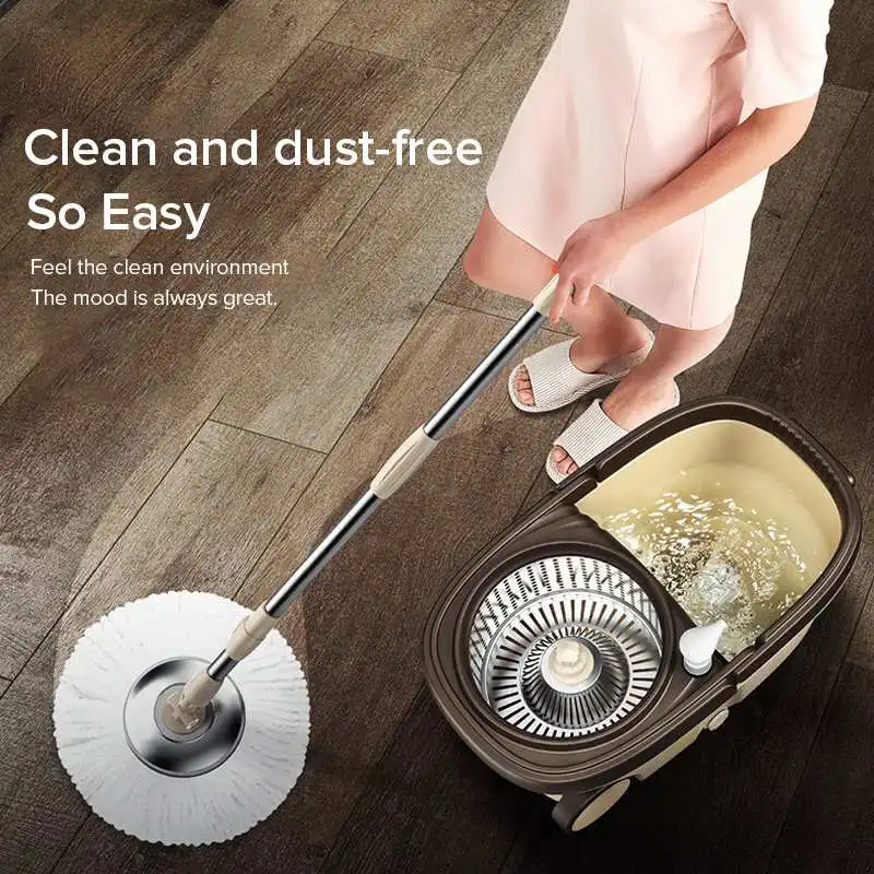 5/2 насадки для швабры вращающаяся на 360 градусов корзина из нержавеющей стали