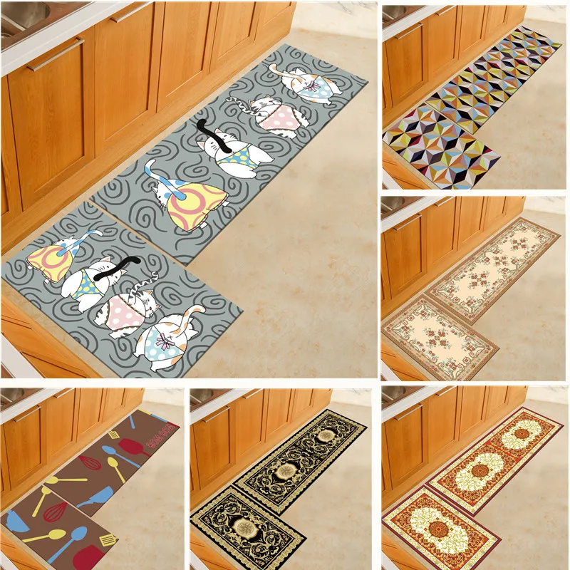 Нескользящий коврик на дверь кухонные коврики для ванной комнаты напольный