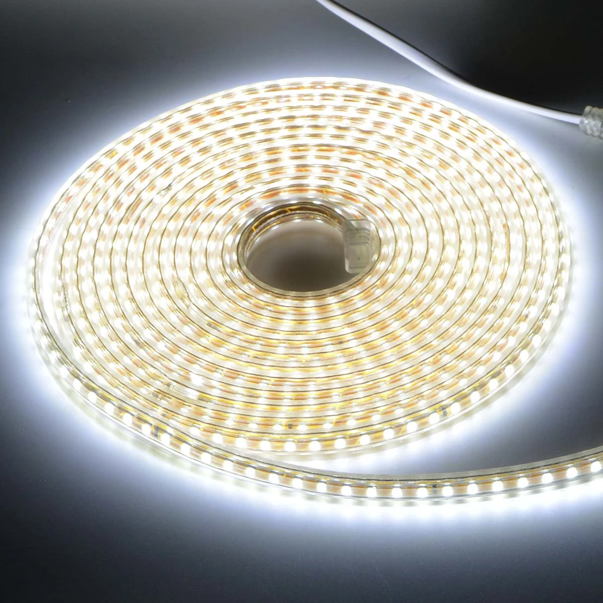 

СВЕТОДИОДНАЯ лента SMD 2835, 220 В, высокая яркость, 120 светодиодов/м, с регулируемой яркостью, 1-15 м