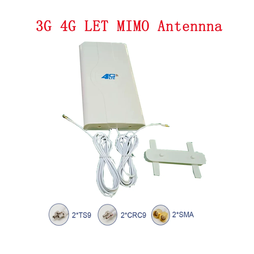 Панельная антенна SMA / CRC9 TS9 700 ~ 2600 МГц 88 дБи панельная 2g 3g 4g для усилителя