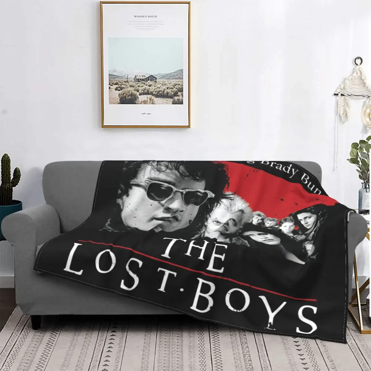 

The Lost Boys Bloodsucking Brady Bunch Throw Blankets For Home Decoration Ultra Soft Anti-pilling Flannel Blanket Throw