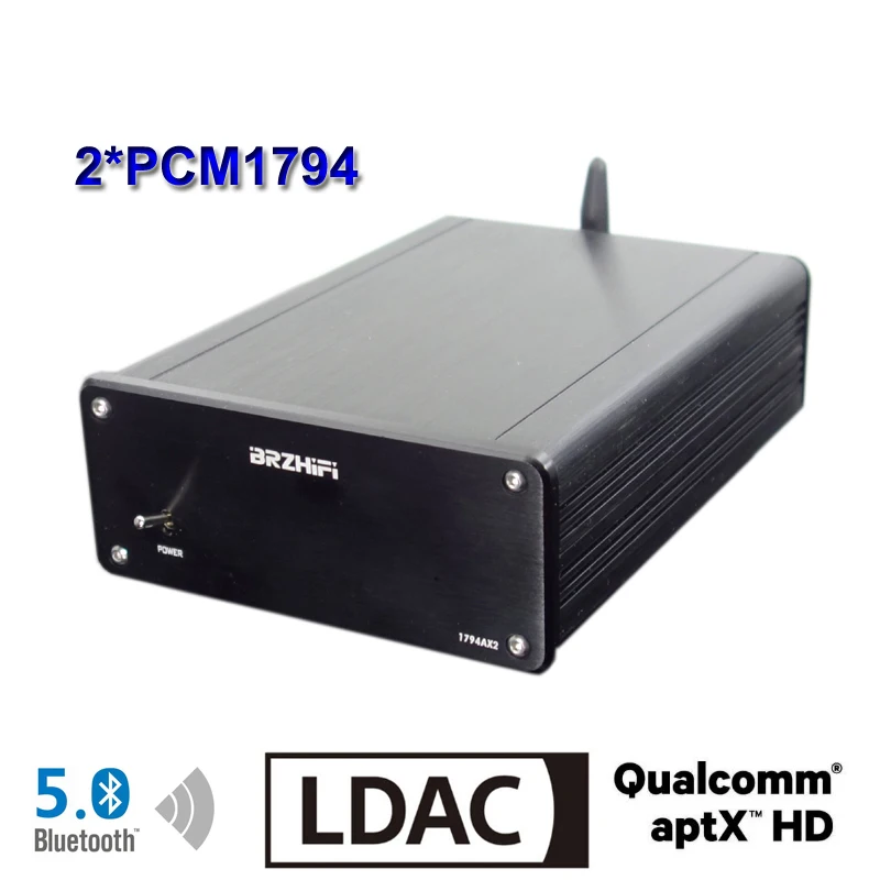 Bluetooth QCC5125 двойной PCM1794 USB DAC LDAC APTX HD OPA1612 MUSES8920 PCM1794A стерео домашний кинотеатр HiFi