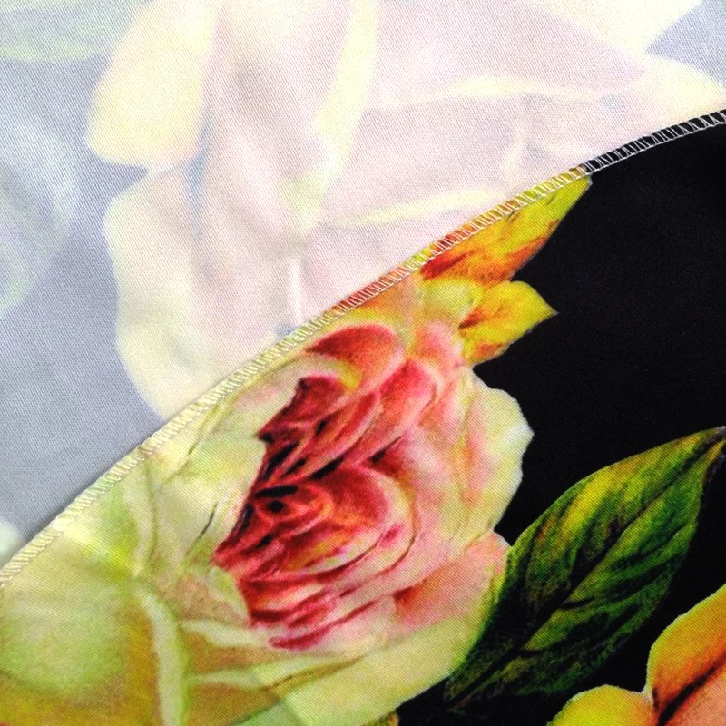 Новое поступление 2019 Африканское платье Дашики с цветочным принтом повседневные