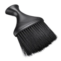 black neck face loose hair duster brush salon barber hairbrush hair cleaning cutting styling soft nylon bristles