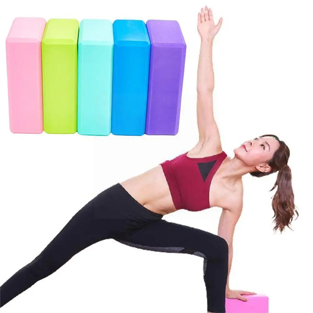 

Yoga Block Foam Brick Stretching Aid Exercise Fitness Bolster Fitness Training Yoga Accessories Back Shaping Pillow P9i8