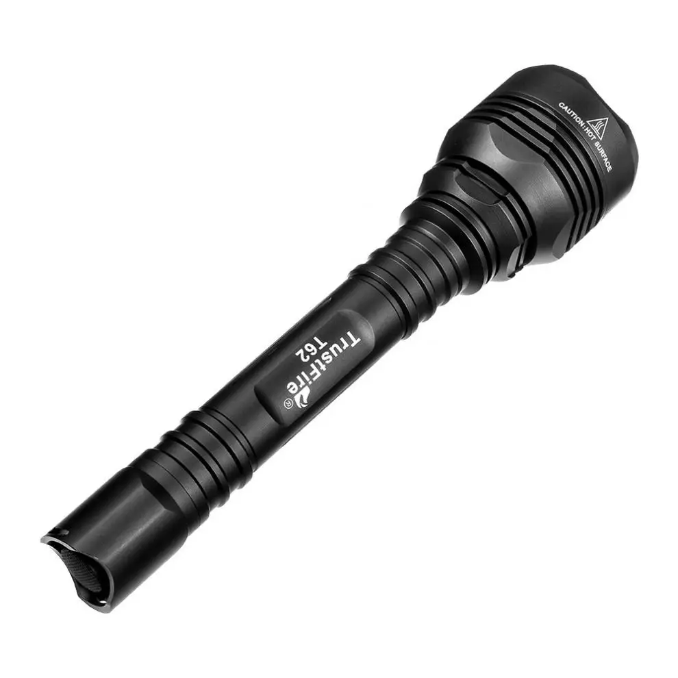 

Trustfire T62 3600LM Flashlight IPX-8 Universal Waterproof Mult Function Hunting Light Long Distance 431 Metres Tactical Torch