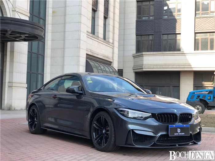 

Комплект для F80 F82 M3/M4, модифицированный передний спойлер из углеродного волокна для Psm, боковая юбка, задняя губа
