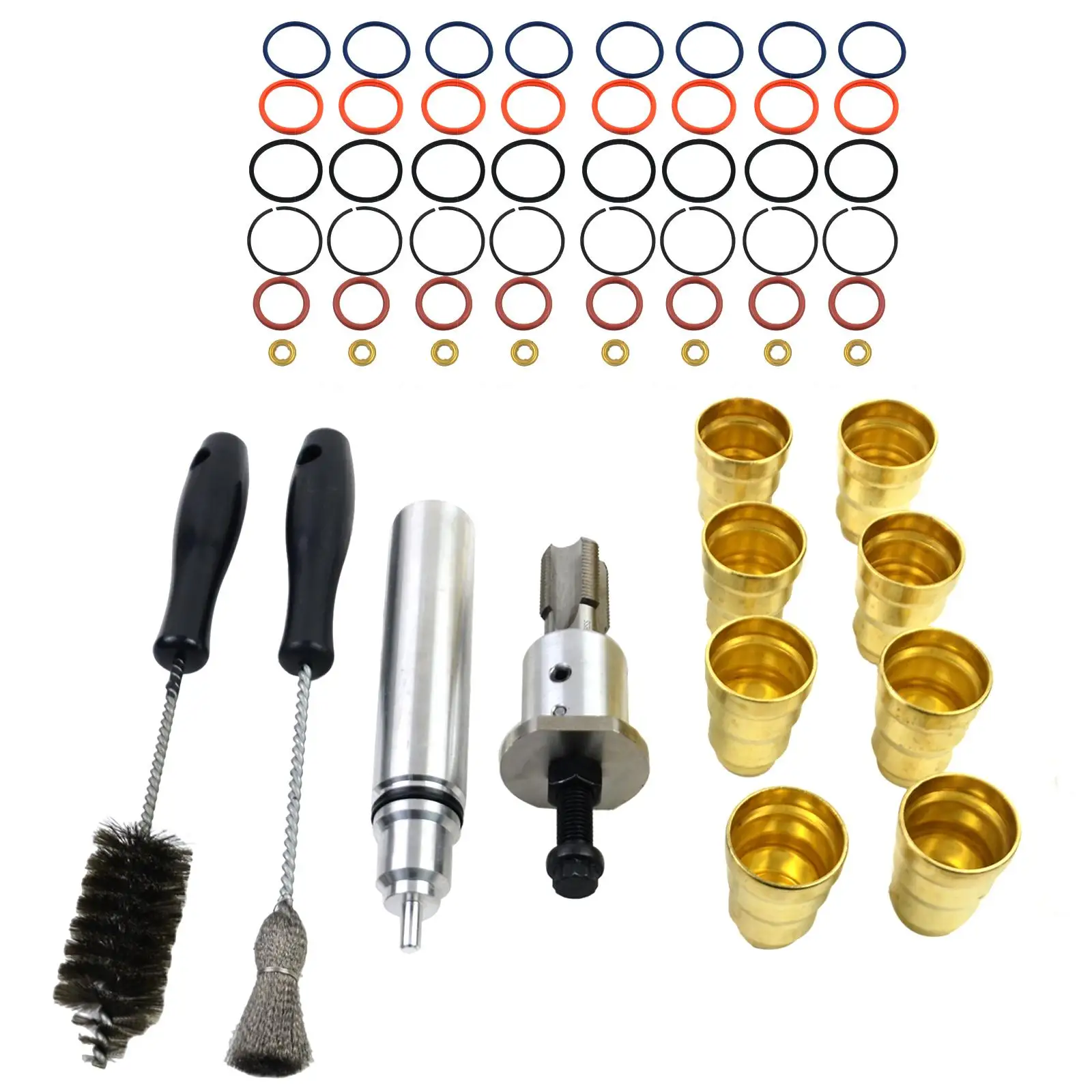 

AP03 For Ford Excursion F250 F350 F450 F550 7.3L 1994-2003 Injector Sleeve Cup Removal Tool Install Kit F4TZ9F538A