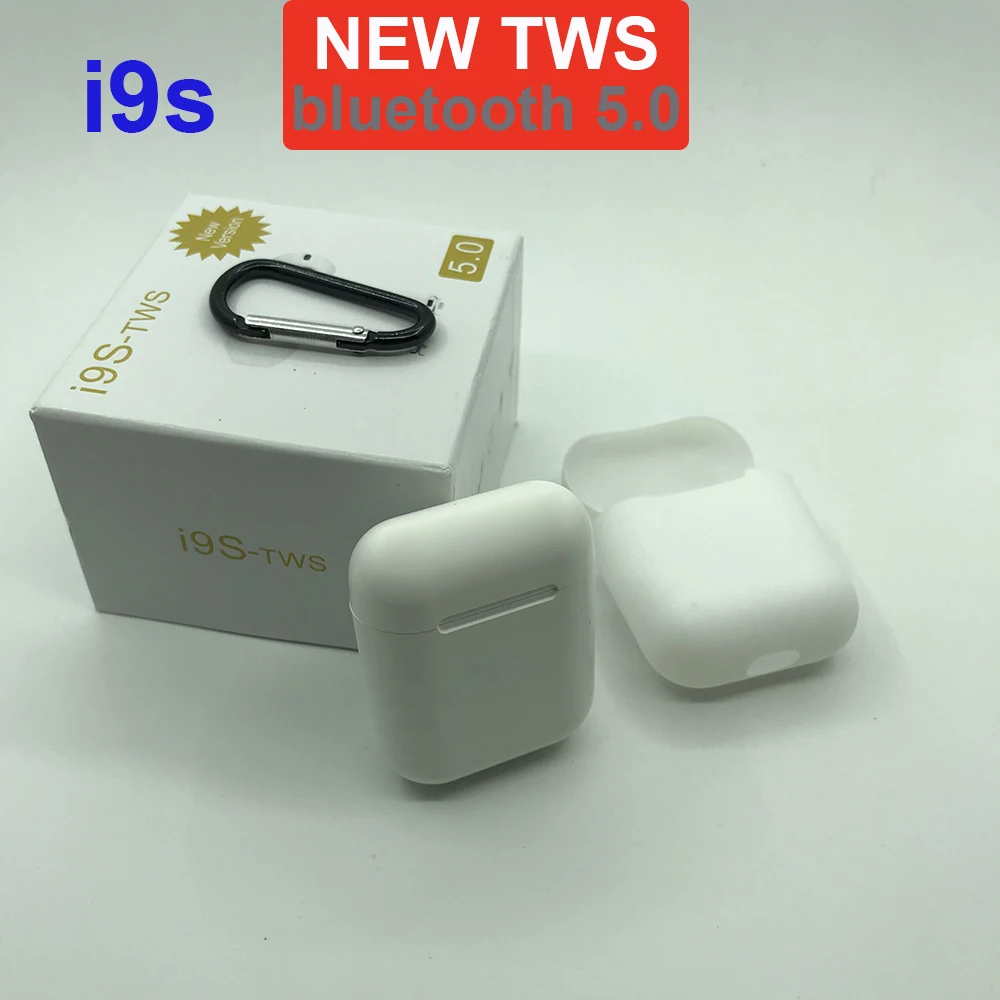 I18 i9s TWS Bluetooth наушники i12 i11 i7s tws портативные беспроводные с зарядным устройством