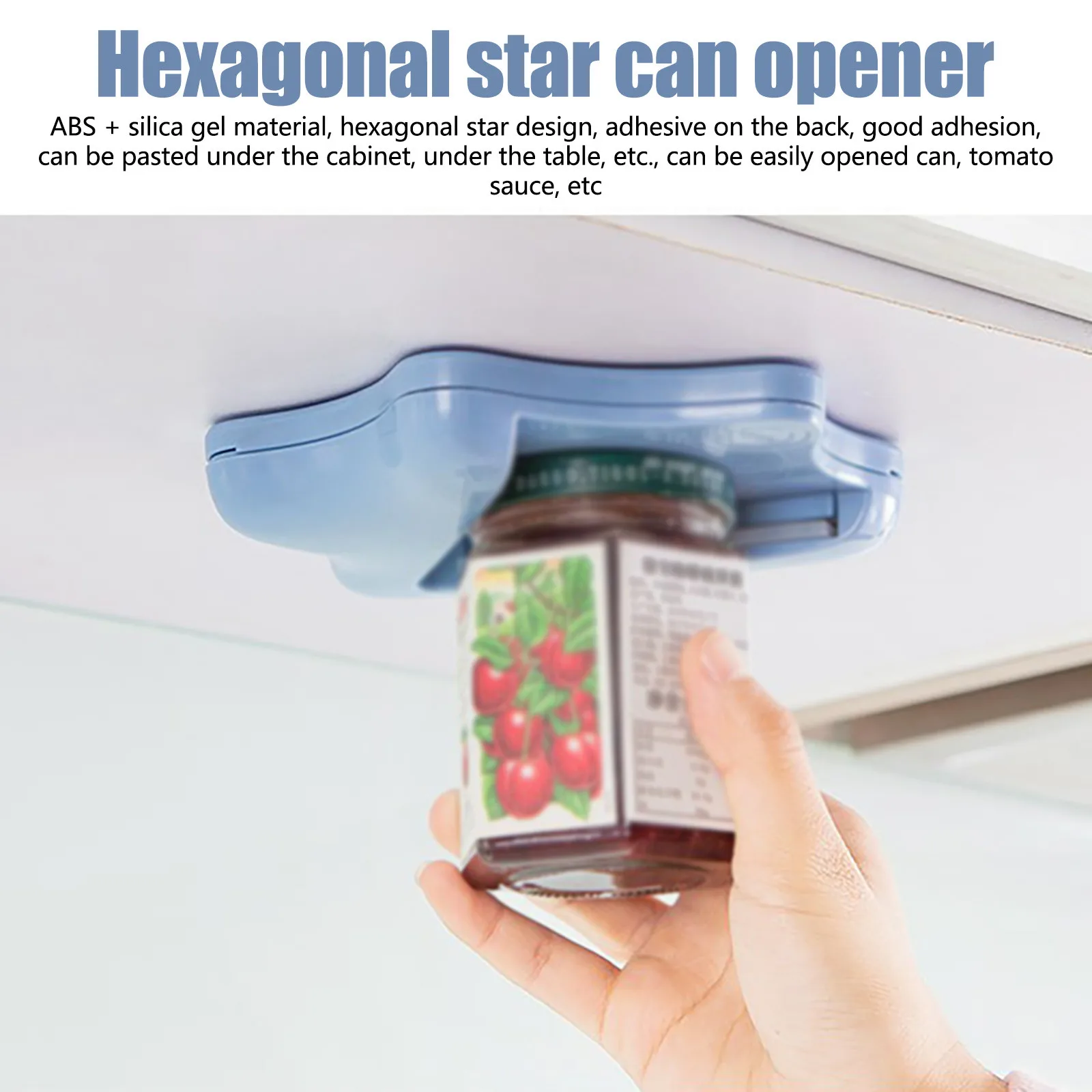 Консервный нож креативный консервный под шкафом самоклеящаяся открывалка для