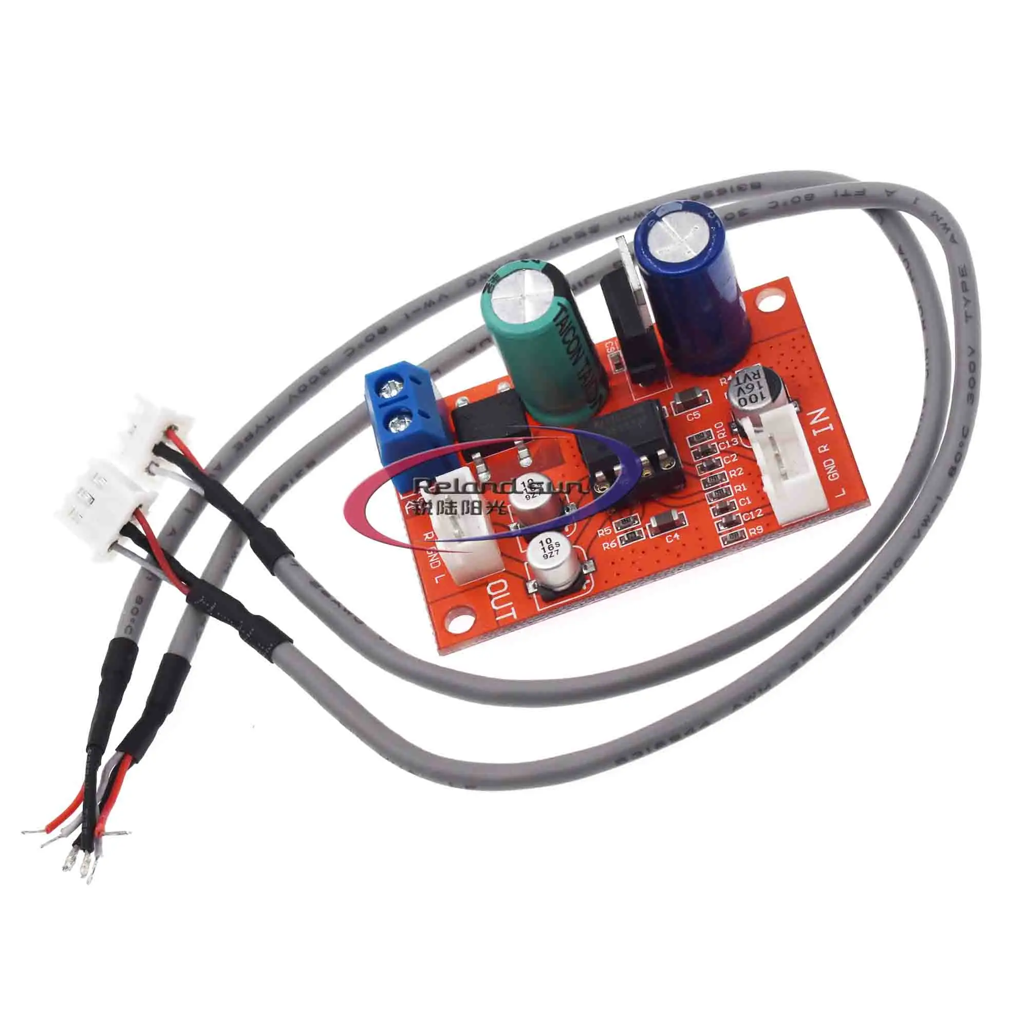 Динамический микрофон NE5532 стерео предварительные усилители головные |