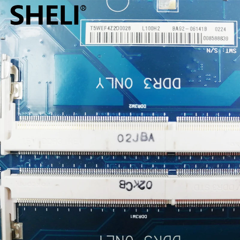 Протестировано! Материнская плата для ноутбука Samsung R530 R730 P530 DDR3 BA92 06141A 06141B