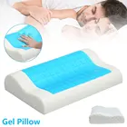 Подушка с эффектом памяти, Ортопедическая подушка для шеи с медленным восстановлением формы, против храпа, для расслабления плеч и глубокого сна