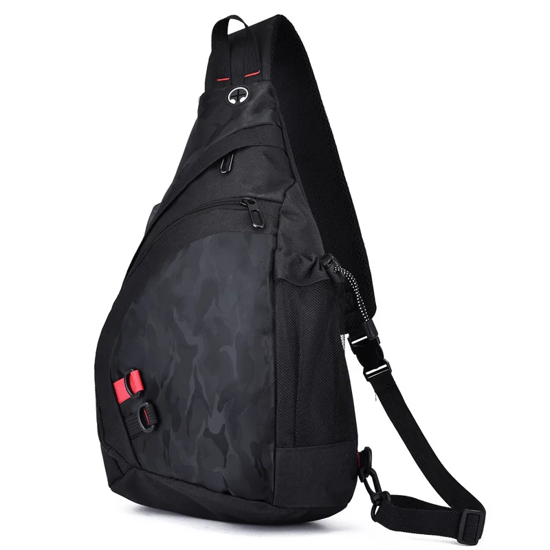 Мужская нагрудная сумка трендовая спортивная сумка-мессенджер повседневная