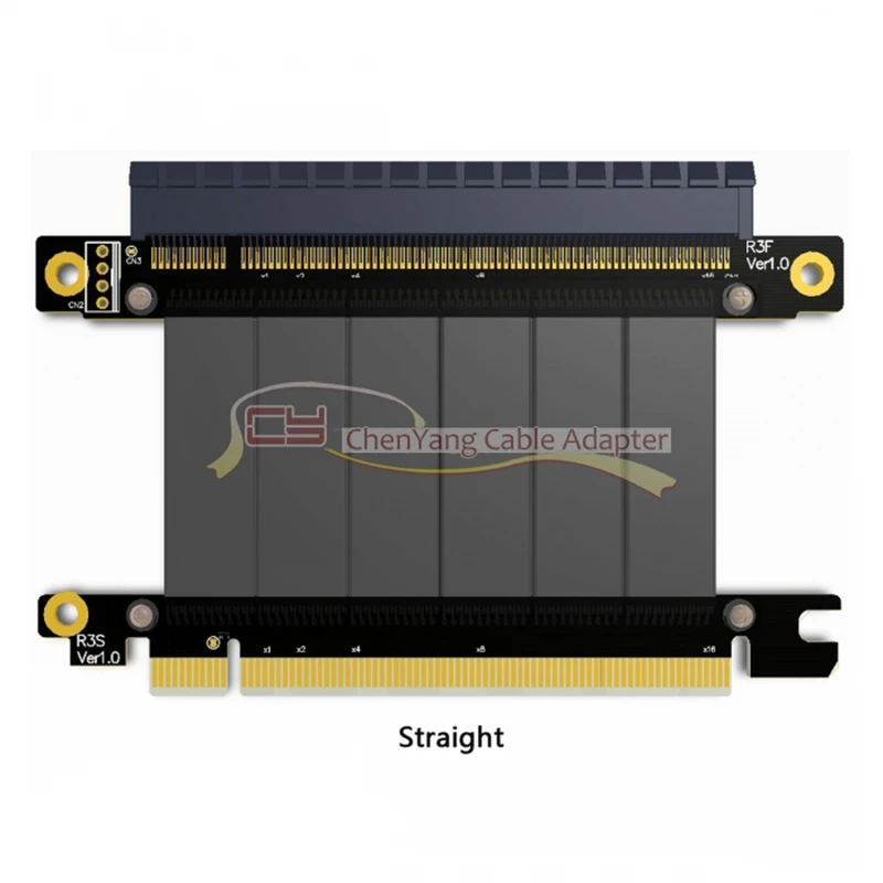 0.1m 0.5m Gen3.0 PCI E 3.0 16X Graphics Card Vertical Bracket/base A TX Chassis Flexible Extension Cable Adapter GPU | Компьютеры и