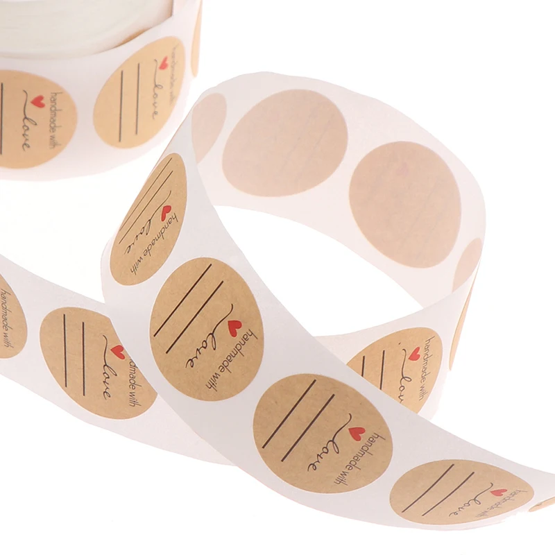 

500Pcs/roll Thank You Sticker For Seal Label Scrapbooking Christmas Sticke Decoration Sticker Stationery Sticker