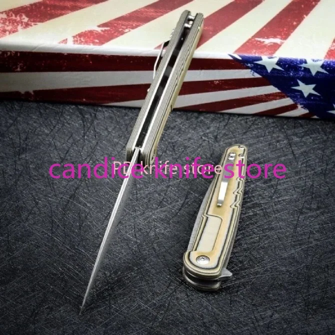 Складной нож VG10 многофункциональный Боевой клинок с шарикоподшипником и