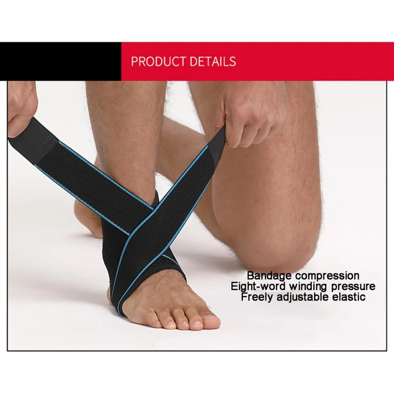 

Bandage Compression Ankle Guard Sprain Proof Ankle Protector For Mountaineering Gym Workout
