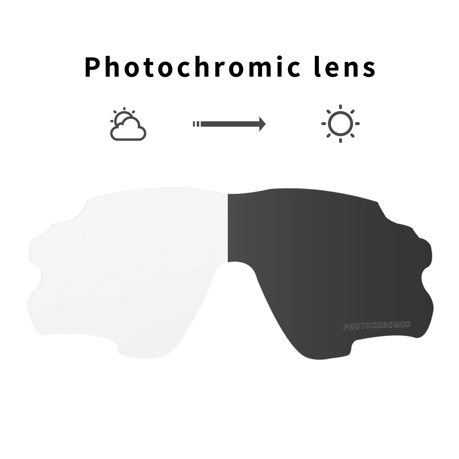 Фотохромные Сменные линзы KEBR поляризованные солнцезащитные очки красного