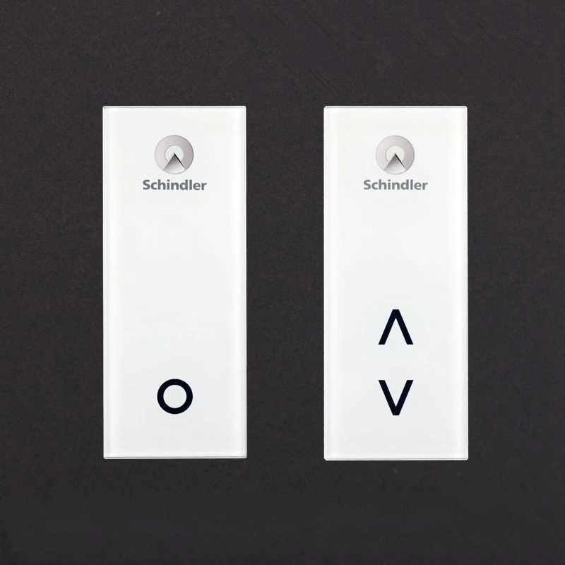

1pce Schindler elevator 3300 3600 5500 call button plate glass AQ1H1497