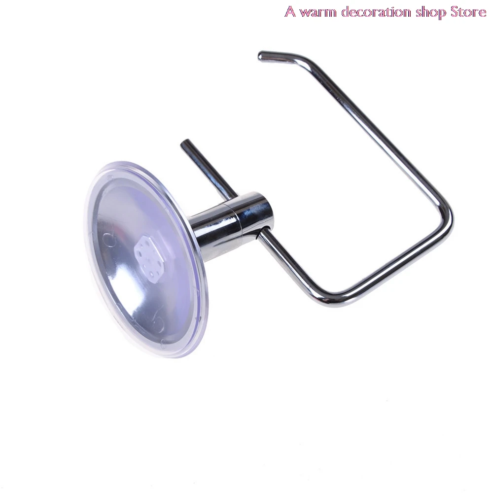 

ZLinKJ 1PCS Bathroom Toilet Stainless Steel Paper holder Roll Holder Tissue Bar Holder Restroom Toilet Suction Cup Paper holder