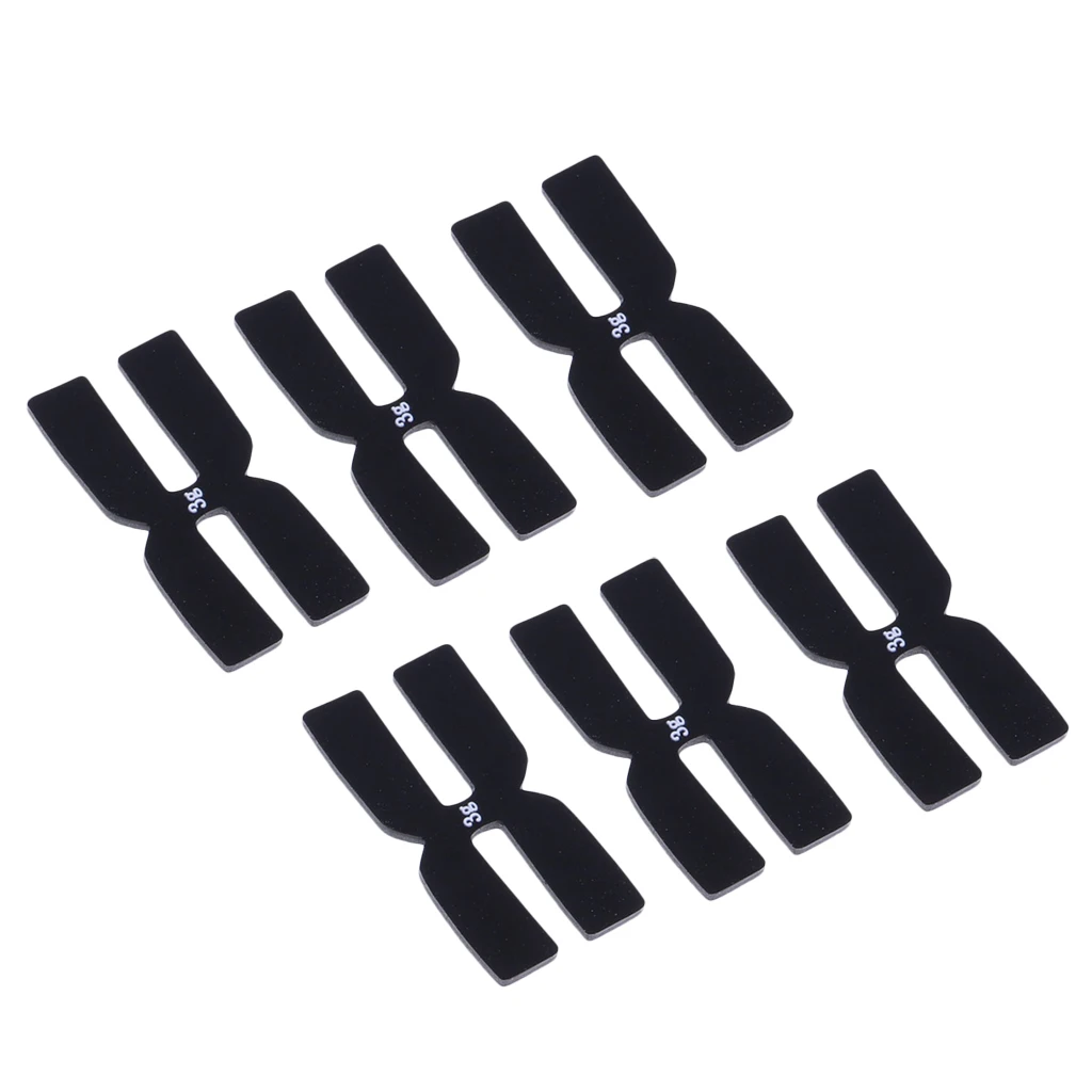 

6 Units of Balancing Strips for Tennis Rackets Made of Silicone