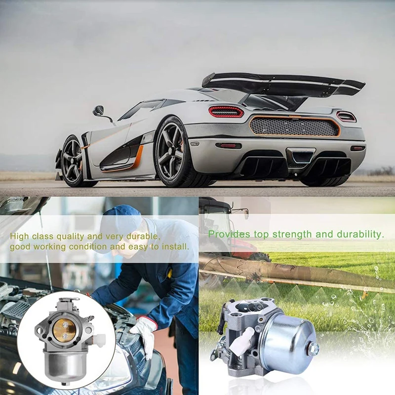 Карбюратор 699831 с воздушным фильтром для двигателей газонокосилок Briggs &amp Stratton 283702