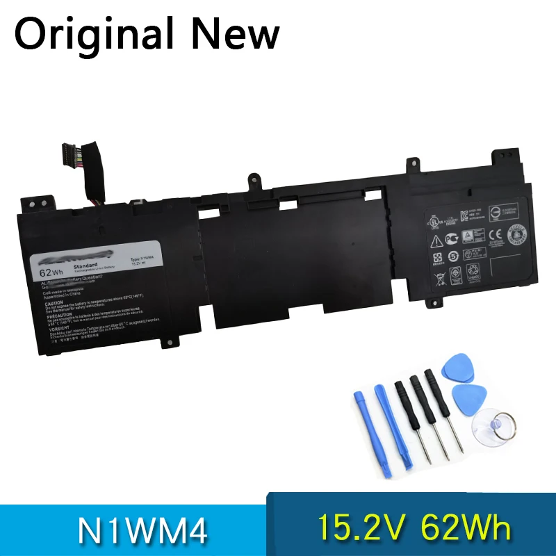 

NEW Original N1WM4 Laptop Battery For Dell Alienware 13 R2 Series 15.2V 62Wh 2VMGK 062N2T 2P9KD