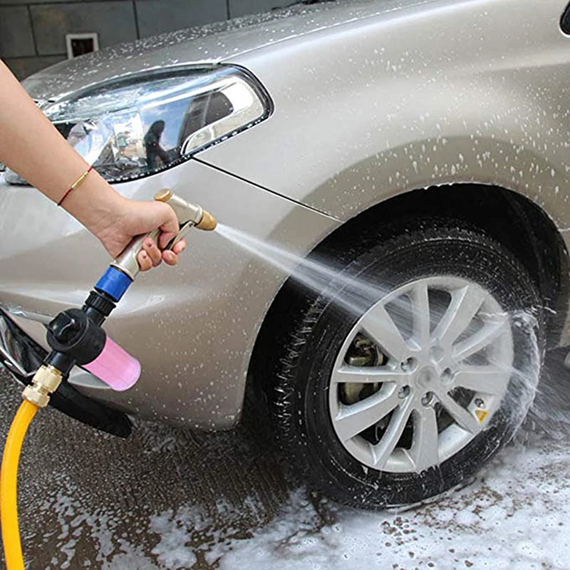 

Пенообразующая насадка, пенораспылитель для мойки автомобиля высокого давления