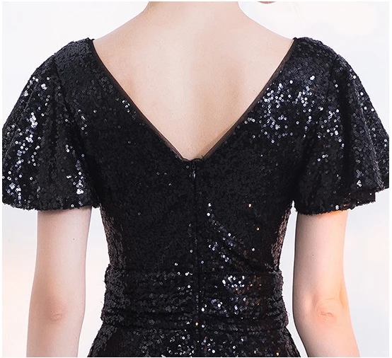 

Silver V-Neck Bride Dress Oriental Women Wedding Qipao Elegant Long Cheongsam Luxury Party Dresses Gown Vestido XS-XXXL