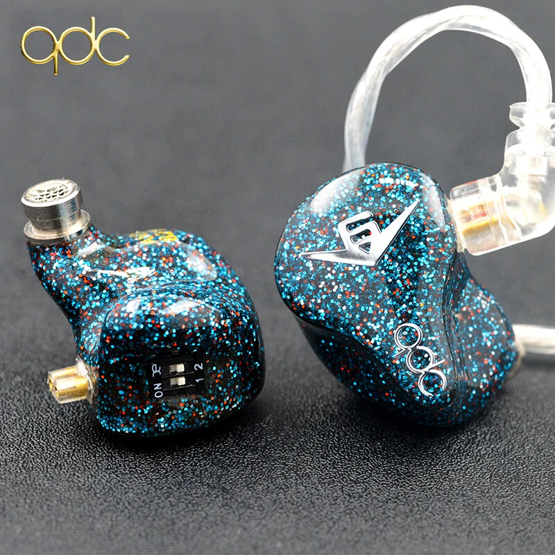 QDC Anole V6 6 компонентные сбалансированные арматурные 6BA профессиональные Hi Fi