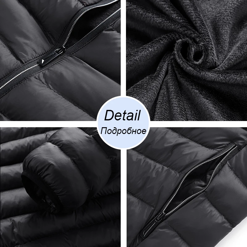 Новинка 2021 мужские зимние теплые флисовые куртки с USB-подогревом парки