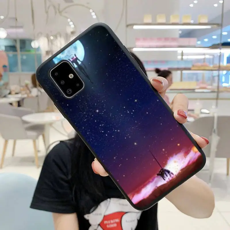 

ZFGHSHYQ Black Soft Silicone Evangelion Phone Cases For Samsung S9 10 20Plus Note 7 8 9 10 10plus Pro J8 M30 31 A30s A71