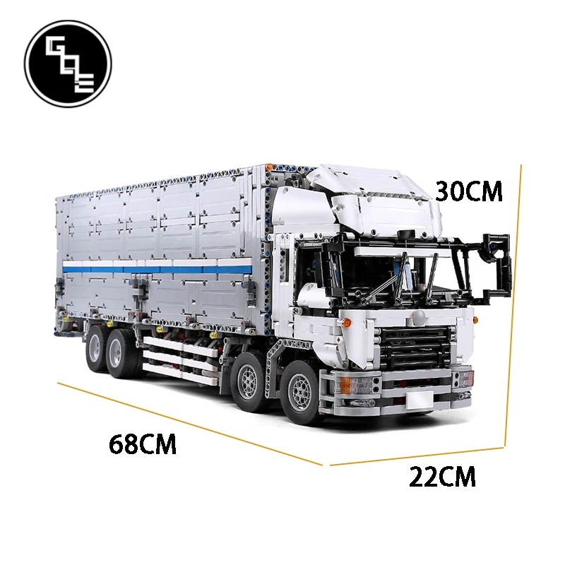 

Technic moc-1389 Arakawa Big Truck building blocks bricks creative ideal building blocks bricks toys for kids gifts