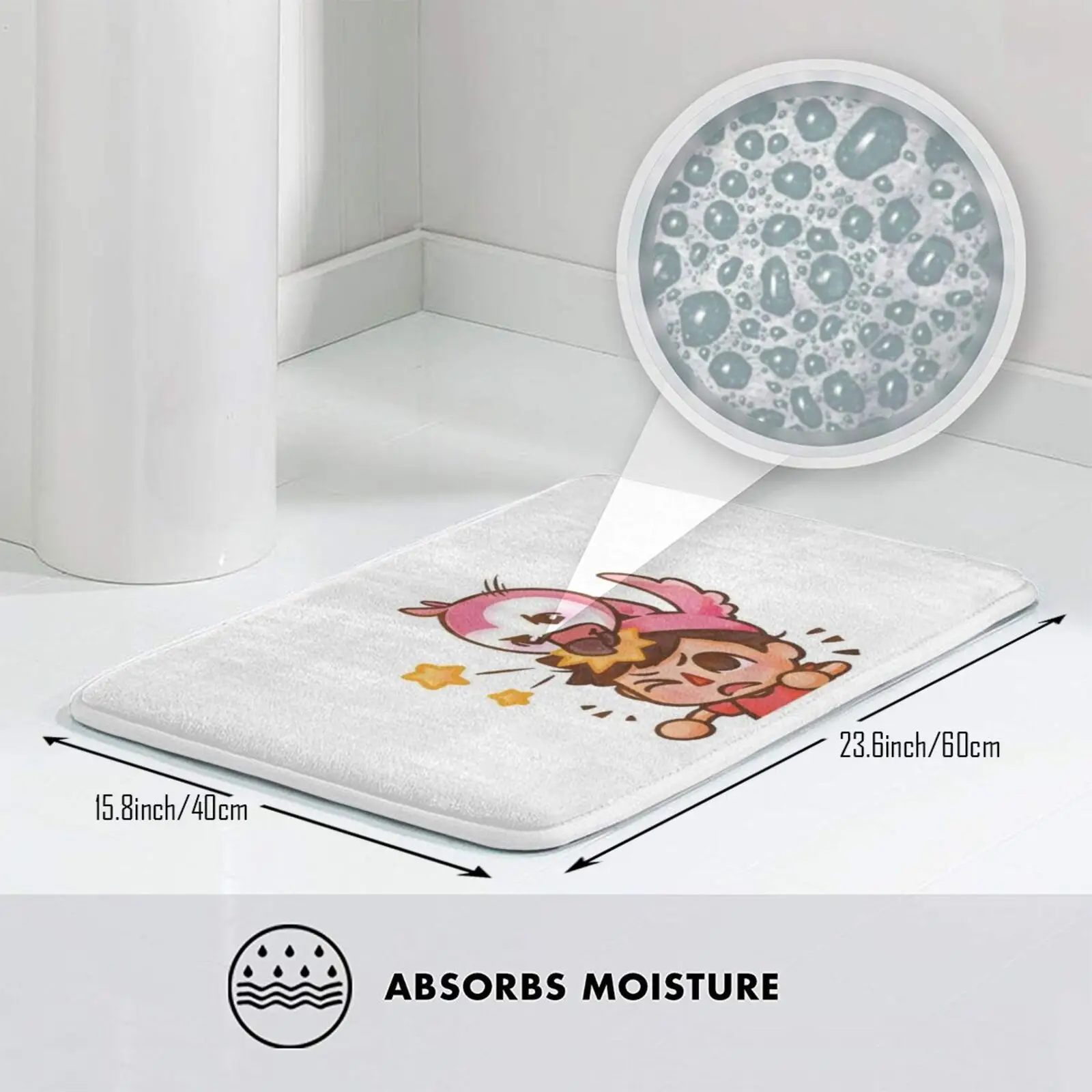 Коврик с фламинго для Youtube Противоскользящий коврик входной двери в спальню Youtuber