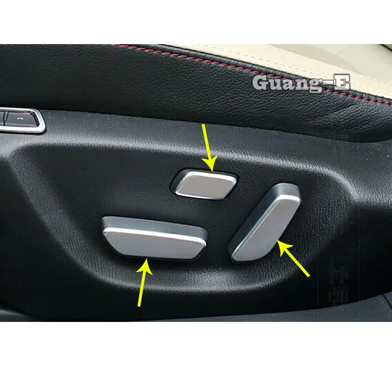 

Для Mazda6 Mazda 6 Atenza 2017 2018 2019 автомобильный детектор крышки ABS рамка ручка регулировки сиденья кнопка переключения отделка 5 шт