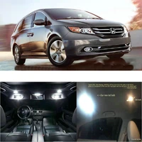 led interior car lights for honda odyssey 4th 2013 room dome map reading foot door lamp error free 13pc