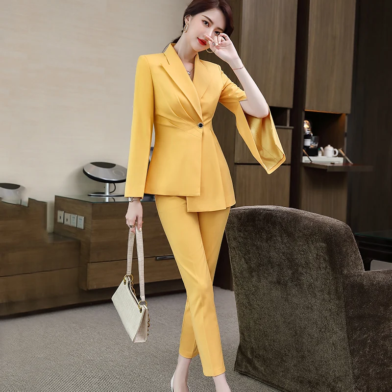 Lenshin High Street Модный стильный комплект из 2 предметов для женщин костюмы ярких
