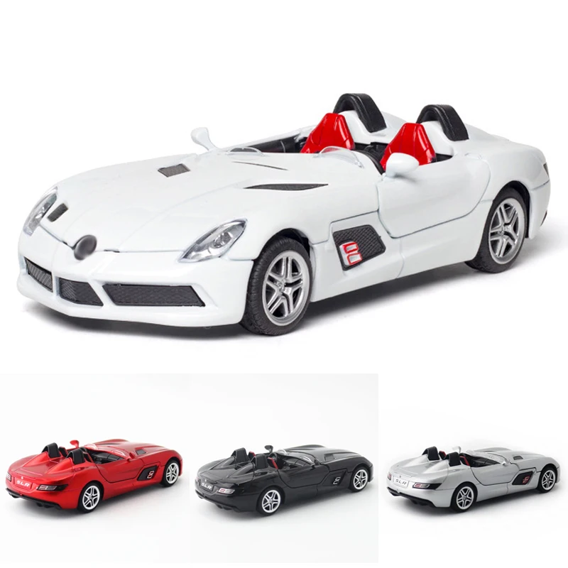 HOMMAT Simulation 1:32 Scale SLR 2009 Sports Car Model Alloy Metal Diecast Toy Vehicle Kid Gift Toys For Boys Children | Игрушки и хобби