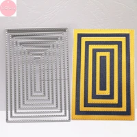 5pcs lace frame background metal cutting dies scrapbooking card making craft stencil stamps and slimline dies